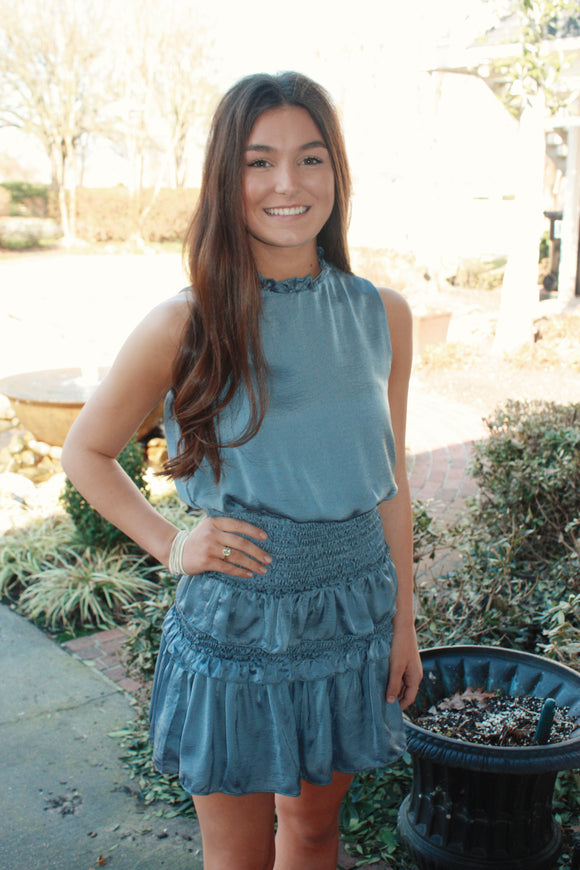 Smocked Ruffle Daisy Dress